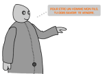 2000 - Dessin sur ordinateur, Pour être un homme {GIF}