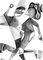 2012 :: Half Dance :: Black ink wash, A4