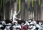 2016 : : Boues Rouges : : peinture acrylique & encres, 88x63cm